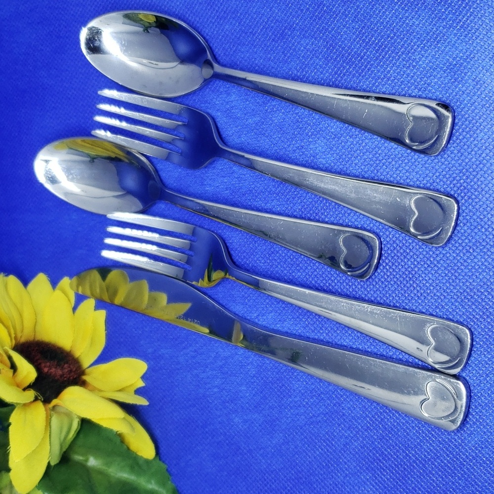 Toddler flatware stainless